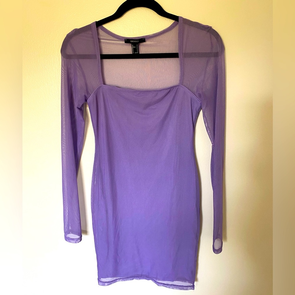 Purple Disco Dress